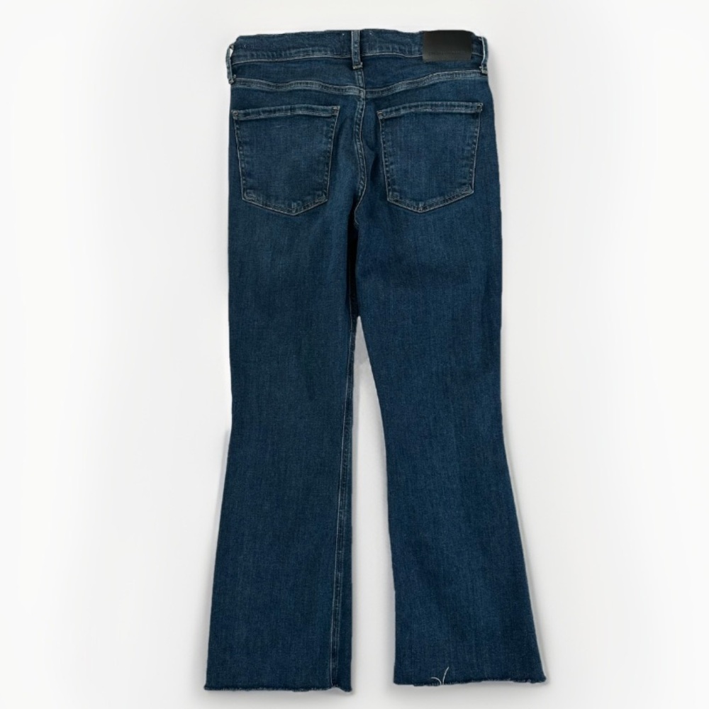 Citizens of Humanity Isola Cropped Jeans Medium Wash‎ Raw Hem Women’s Size 28 - Picture 3 of 12